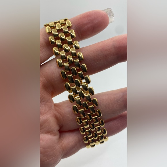 Napier Watch Band Bracelet (Susan Caplan Rediscovered) 1980’s - Picture 4 of 12